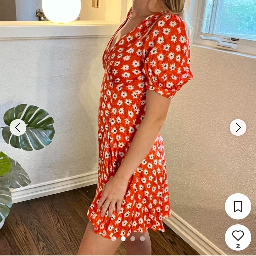 Topshop floral swing tea dress - Picture 2 of 6